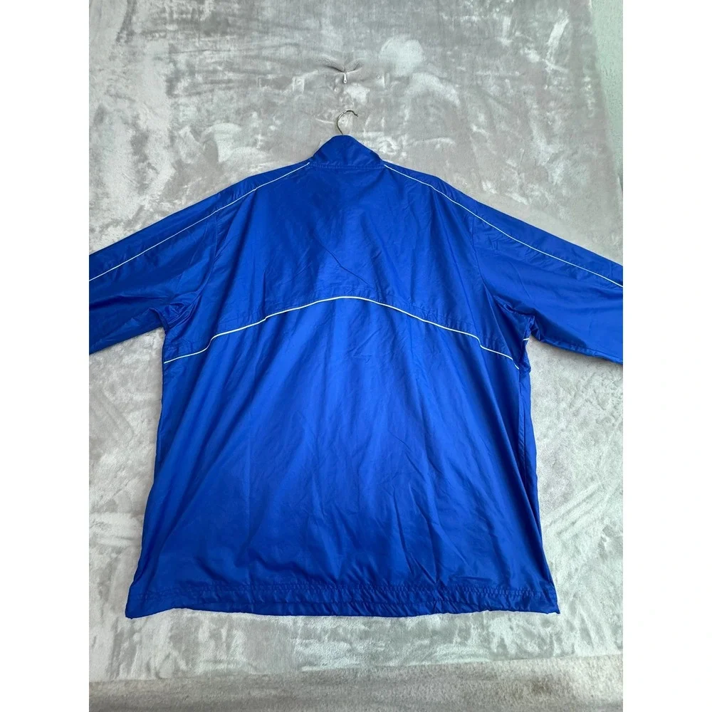 Nike Tampa Bay Lightning Mens XXL Half Zip Windbreaker Blue NHL Pullover Jacket‎